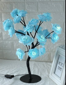 LED Tree Lamp Rose Small Tree Lamp Modeling Lamp Table Lamp