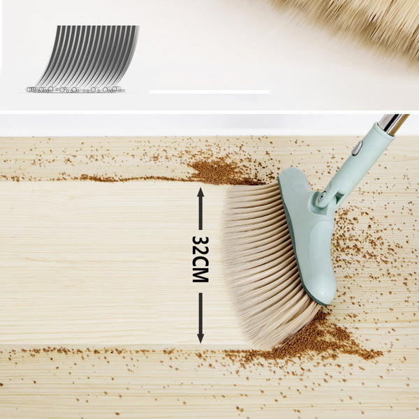 Magic broom and dustpan combination