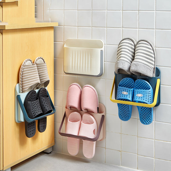 Wall-Mounted Shoe Rack Household Daily Shoe Storage Box