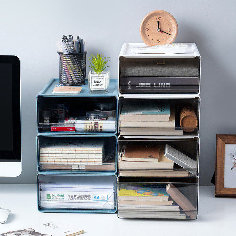 Storage Storage Box Bedroom Study Stacking Combination