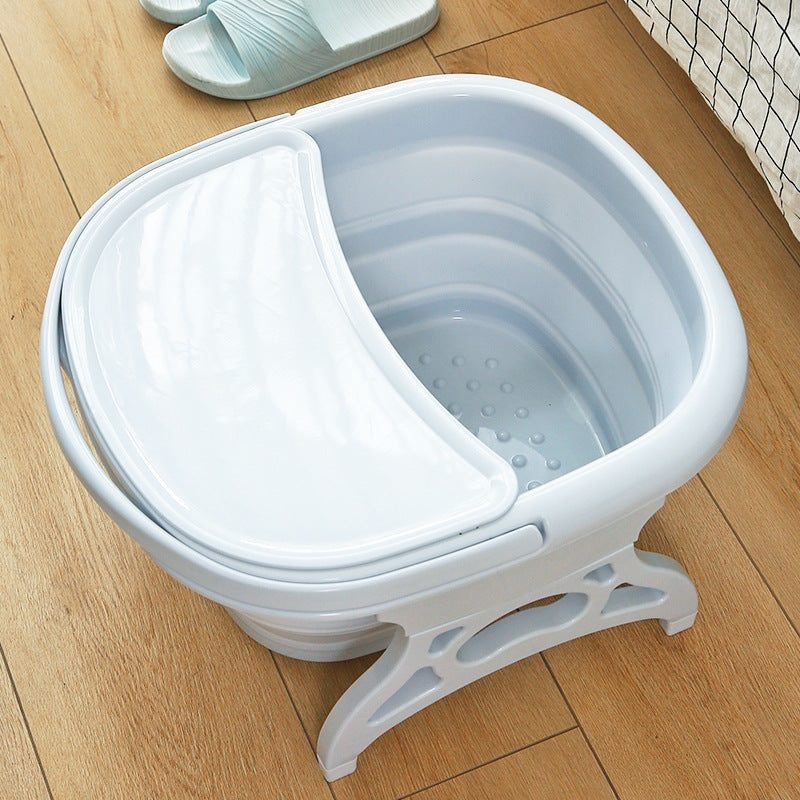 Foldable Foot Basin Plastic with Heat Preservation