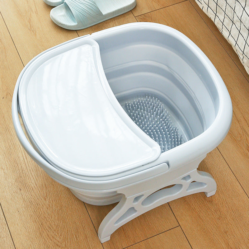 Foldable Foot Basin Plastic with Heat Preservation