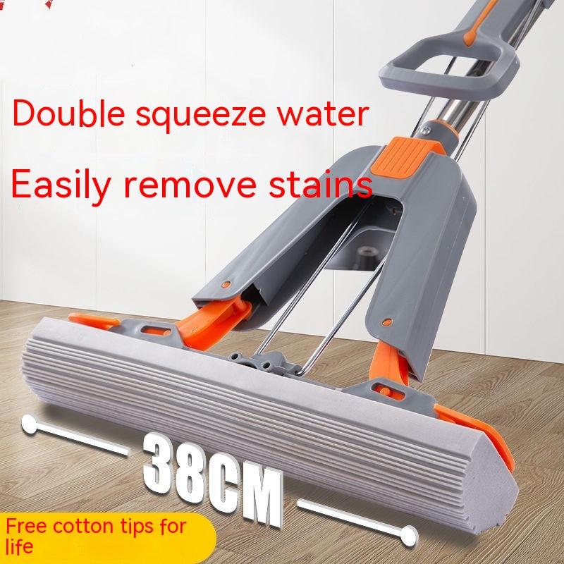 Hand Washing Free Mop Household Folding PVA Mop