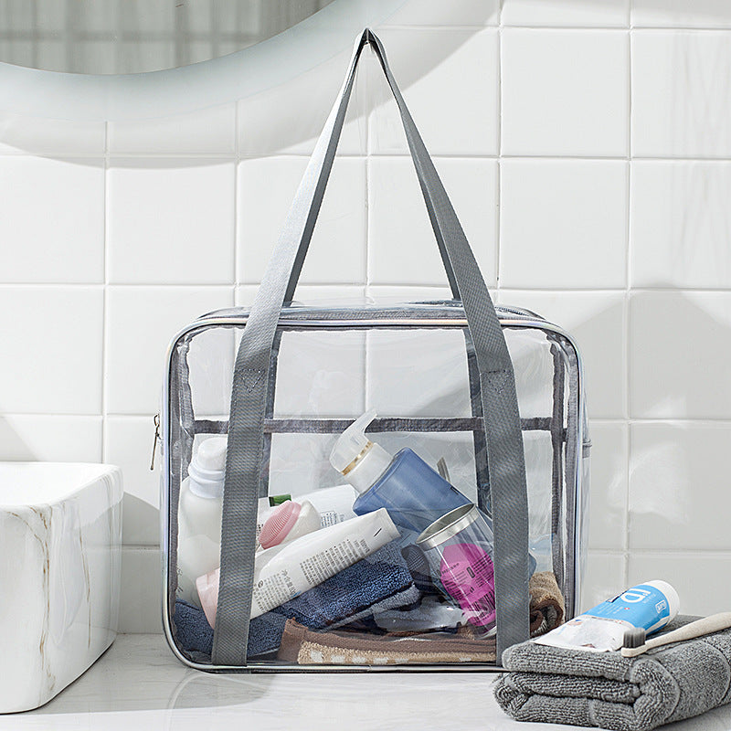 Transparent wash bag