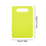 1PC Plastic Cutting Board Foods Classification Boards Outdoors Camping Vegetable Fruits Meats Bread Chopping Blocks