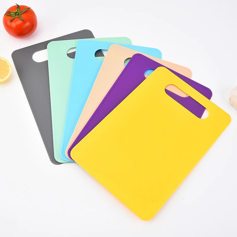 1PC Plastic Cutting Board Foods Classification Boards Outdoors Camping Vegetable Fruits Meats Bread Chopping Blocks