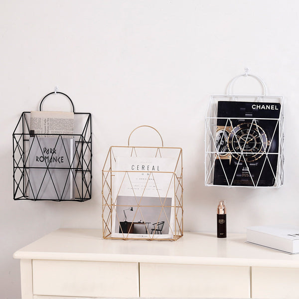 Decorative storage basket