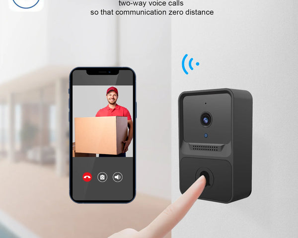 Wireless Doorbell Wifi Outdoor HD Camera Security Door Bell Night Vision Video Intercom Voice Change for Home Monitor Door Phone