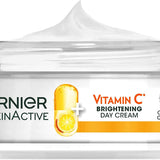 Vitamin C Brightening Day Cream 50Ml, Face Moisturiser to Nourish Skin, Smooth Lines & Boost Glow, with Vitamin C and Super Citrus for Radiant, Healthy Skin