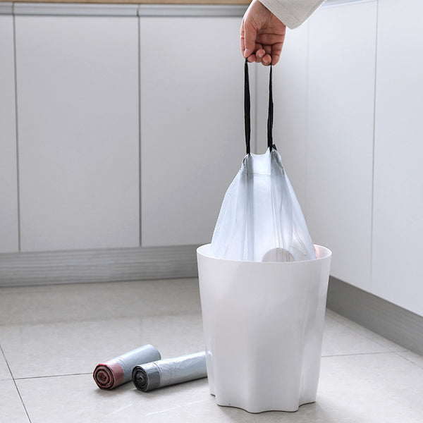 Kitchen thickened roll garbage bag portable disposable sorting plastic bag