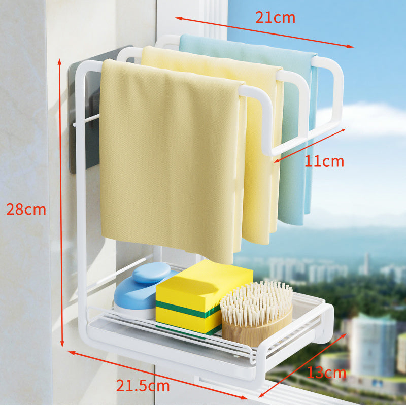 Draining Pool Storage Towel Washing Sink Vegetable Basin Wall Hanging Artifact