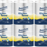 Kitchen Tissue Towel Rolls 6 Packs of 4 Rolls (24 Rolls)