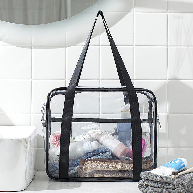 Transparent wash bag