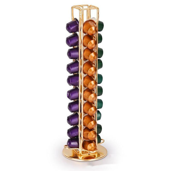 Rotatable coffee capsule holder, capsule coffee holder, Nespresso special capsule holder, 40 pieces