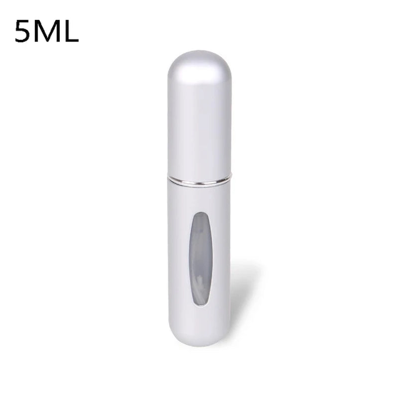 8/5Ml Perfume Atomizer Portable Liquid Container for Cosmetics Traveling Mini Aluminum Spray Alcochol Empty Refillable Bottle