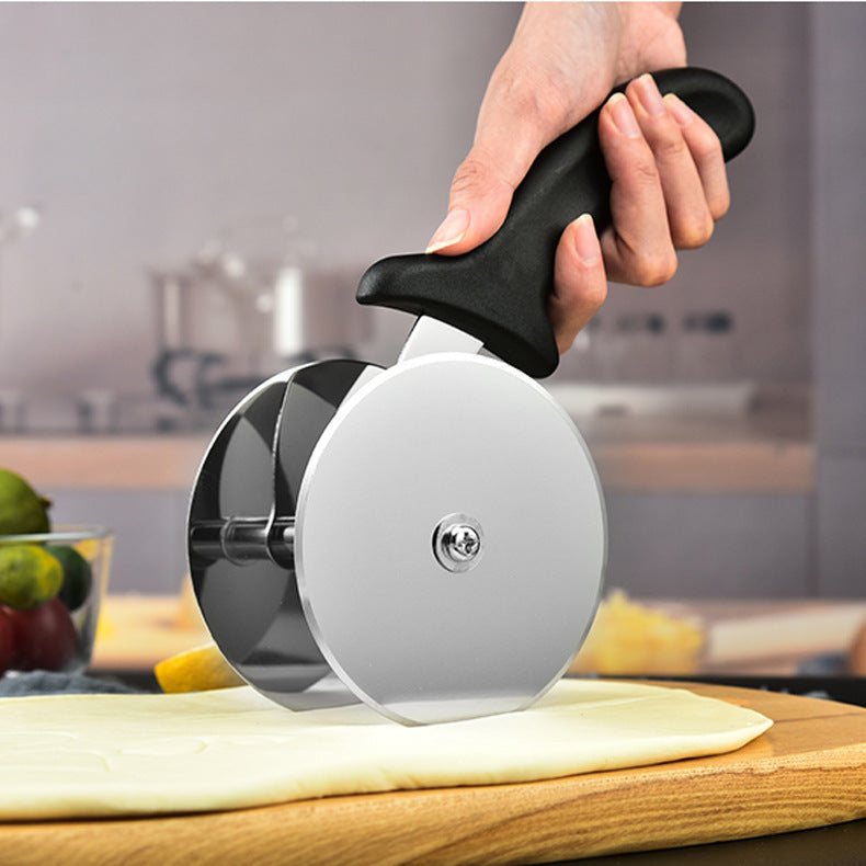 Stainless Steel Double Wheel Cutter Vegetable Cheese Salad Chopper