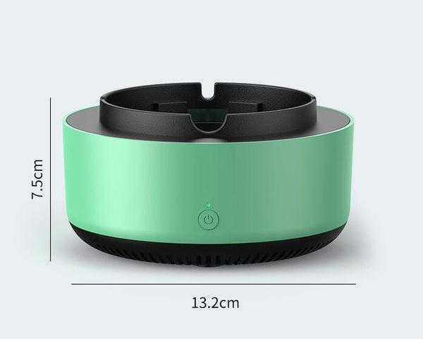 Smoke Removal Air Purification Ashtray Anion Purification Practical Automatic Purifier Ashtray Portable Gadgets For Car Ashtray