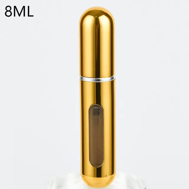 8/5Ml Perfume Atomizer Portable Liquid Container for Cosmetics Traveling Mini Aluminum Spray Alcochol Empty Refillable Bottle