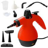 Multi-Purpose Handheld Steam Cleaner with 9 Piece Accessories