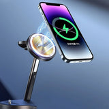 5 in 1 Magnetic Wireless Charger Stand LED Light for Iphone 15 14 13 Pro Max Apple Watch 8 7 Airpods Fast Charging Dock Station