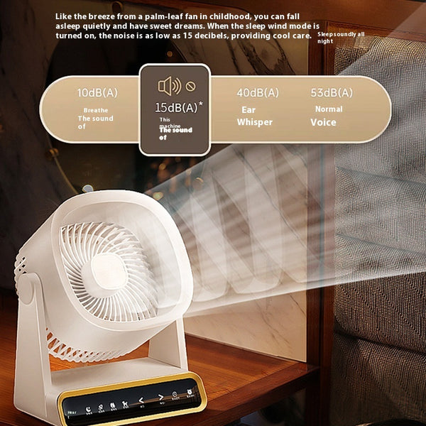 Smart Desktop Fan Home Air Circulator