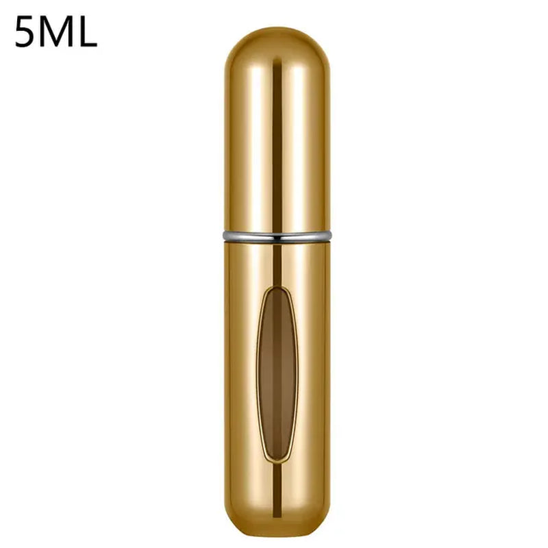 8/5Ml Perfume Atomizer Portable Liquid Container for Cosmetics Traveling Mini Aluminum Spray Alcochol Empty Refillable Bottle