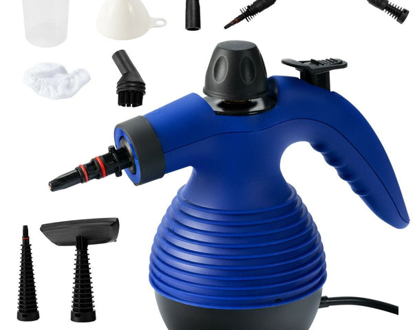 Multi-Purpose Handheld Steam Cleaner with 9 Piece Accessories