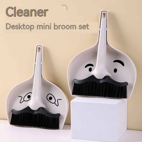 Desktop Mini Small Broom Dustpan Suit