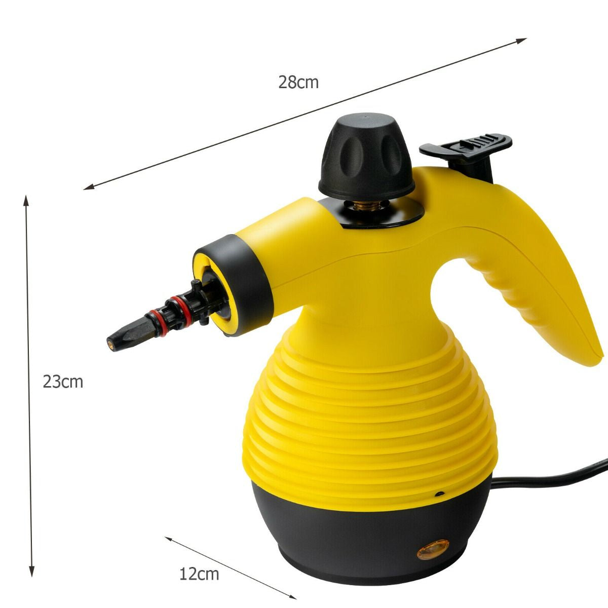 Multi-Purpose Handheld Steam Cleaner with 9 Piece Accessories