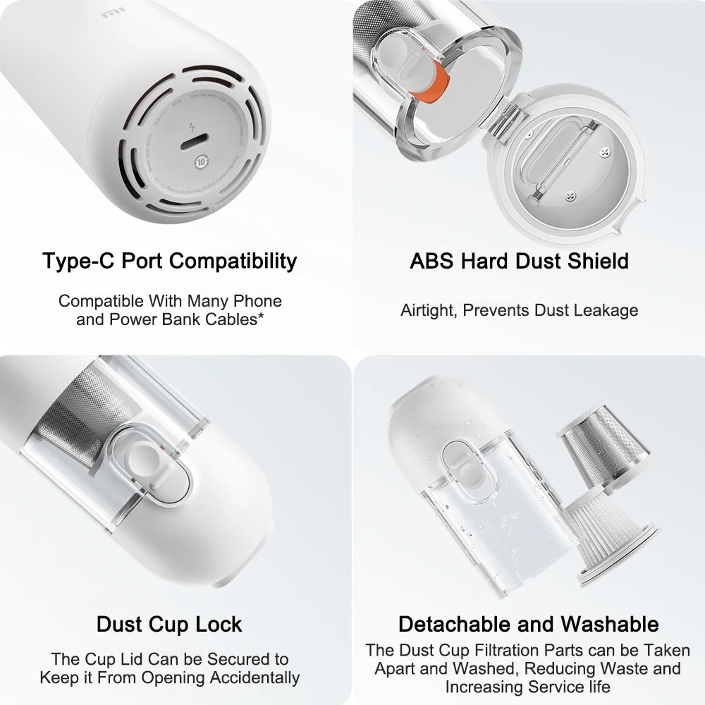 XIAOMI MIJIA Handheld Portable Vacuum Cleaner