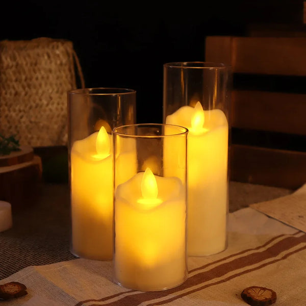 6Pcs Flameless LED Tealight Electric Candles for Events