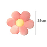 Colourful Flowers Plush Pillow