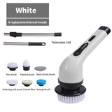 Wireless Electric Cleaning Brush - Multifunctional Household Rotating Cleaning Machine