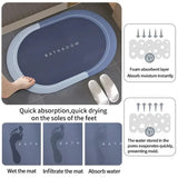 Premium Non-slip Absorbent Bathroom Mat Set