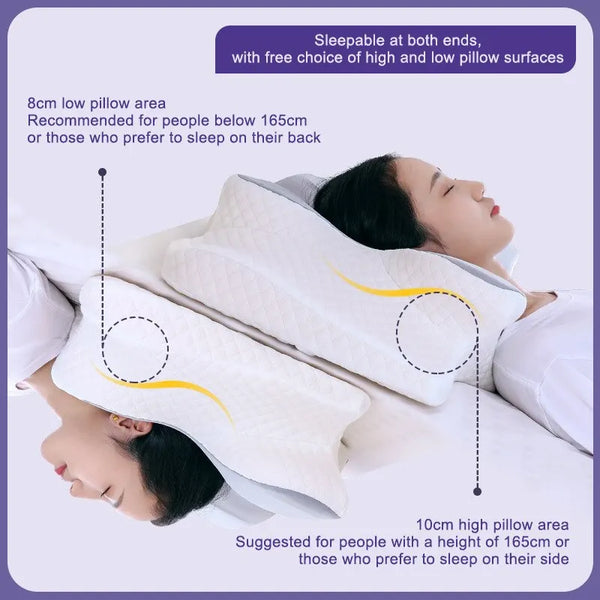 Memory Foam Rebound Neck Orthopedic Pillow Beding