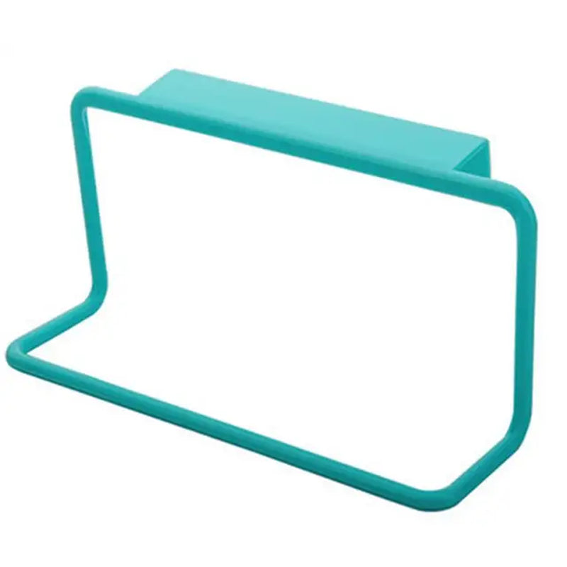 1Pcs Plastic Hanging Holder Multifunction Towel Rack Cupboard Cabinet Door Back Home Storage Organizer Kitchen Accessories