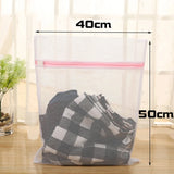3 Size Fine and Coarse Net Zippered Laundry Wash Bags For Delicates Clothing