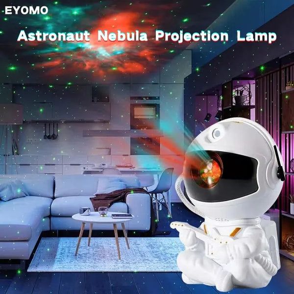 Galaxy Star Projector LED Night Light Starry Sky Astronaut Porjectors Lamp