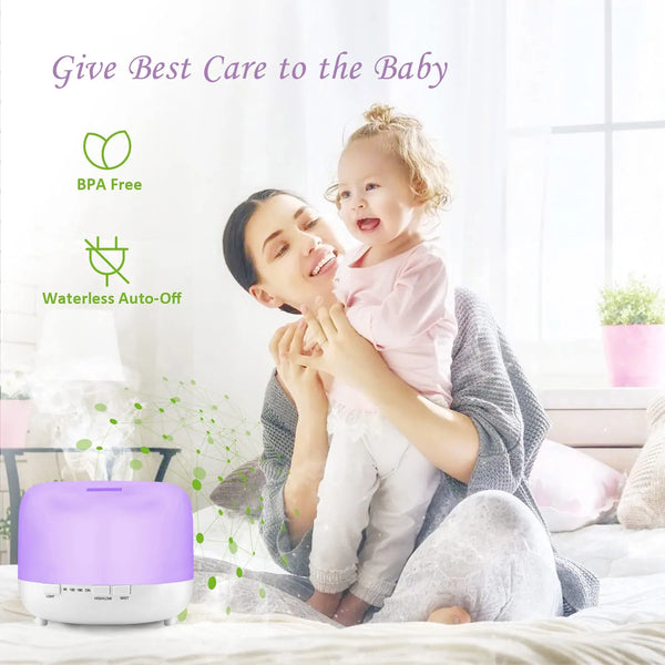  Aromatherapy Oil Diffuser with Remote Control