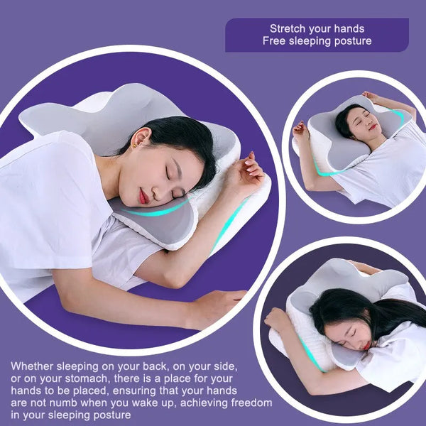 Memory Foam Rebound Neck Orthopedic Pillow Beding