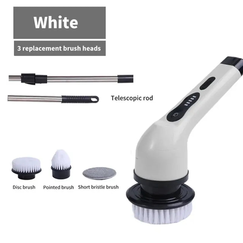 Wireless Electric Cleaning Brush - Multifunctional Household Rotating Cleaning Machine