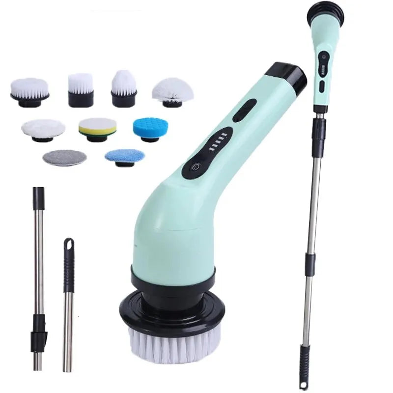 Wireless Electric Cleaning Brush - Multifunctional Household Rotating Cleaning Machine