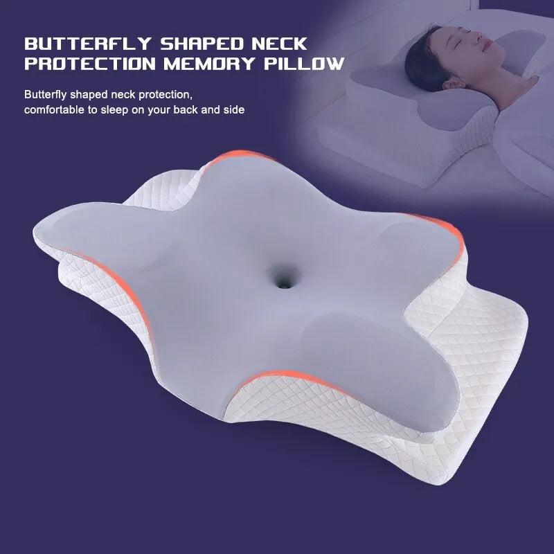 Memory Foam Rebound Neck Orthopedic Pillow Beding
